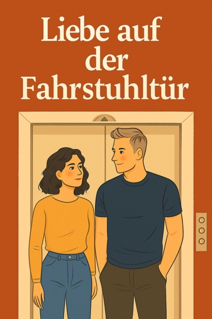 Liebe auf der Fahrstuhltur