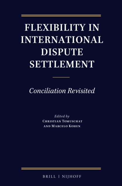 Flexibility in International Dispute Settlement
