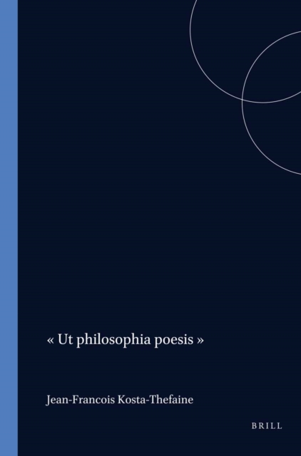  Ut philosophia poesis 