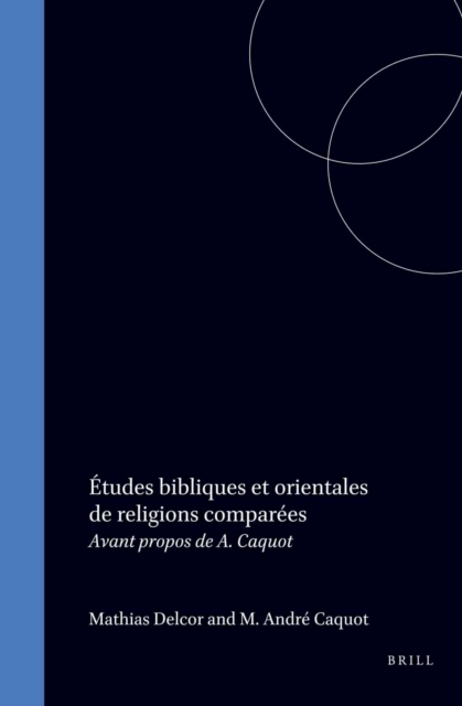 Etudes bibliques et orientales de religions comparees