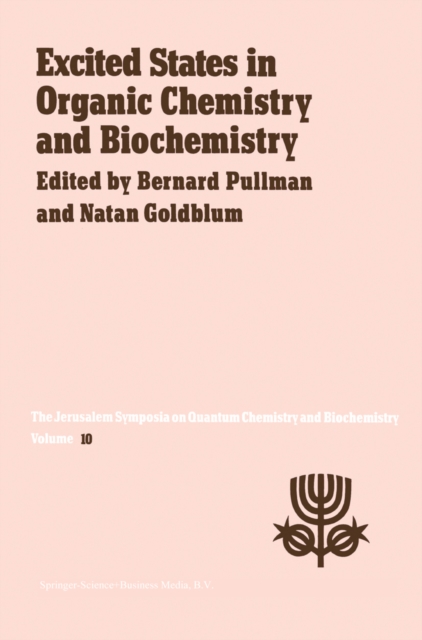 Excited States in Organic Chemistry and Biochemistry