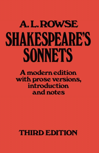 Shakespeare's Sonnets