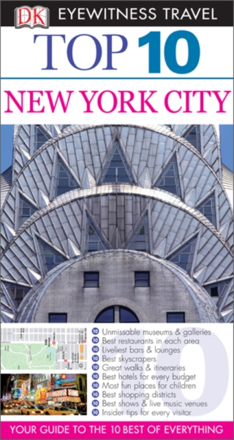 DK Eyewitness Top 10 Travel Guide: New York City