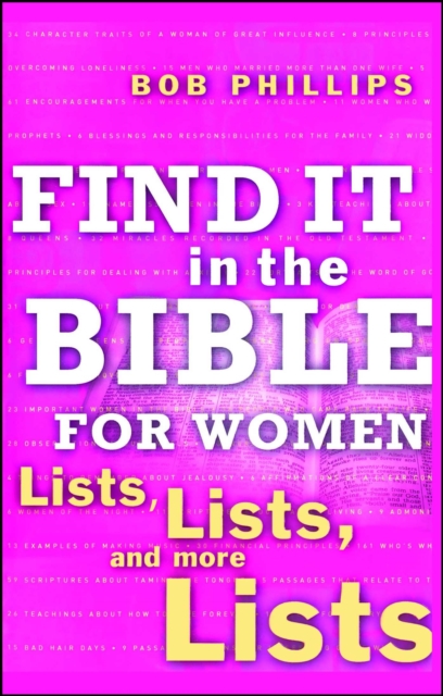 Find It in the Bible for Women