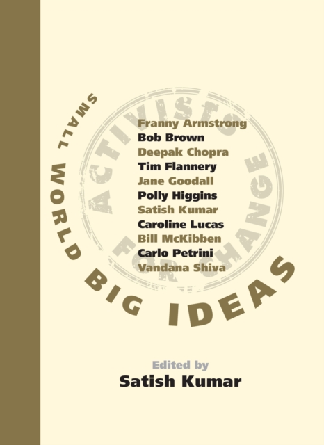 Small World Big Ideas : There's an Activist in All of Us and You Don't Have to Shout to be Heard