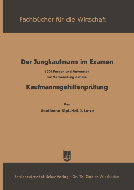 Der Jungkaufmann im Examen