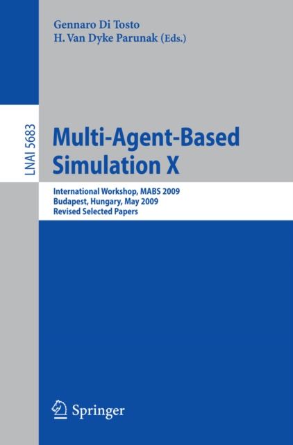 Multi-Agent-Based Simulation X