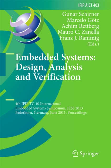 Embedded Systems: Design, Analysis and Verification