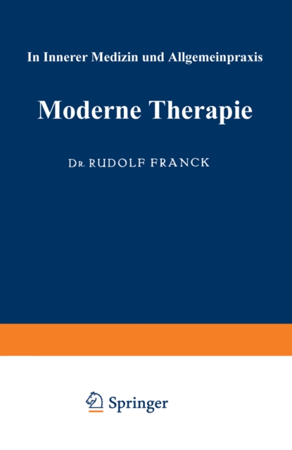 Moderne Therapie in innerer Medizin und Allgemeinpraxis