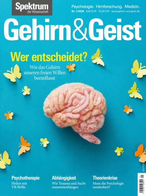 Gehirn&Geist 1/2026 Wer entscheidet?