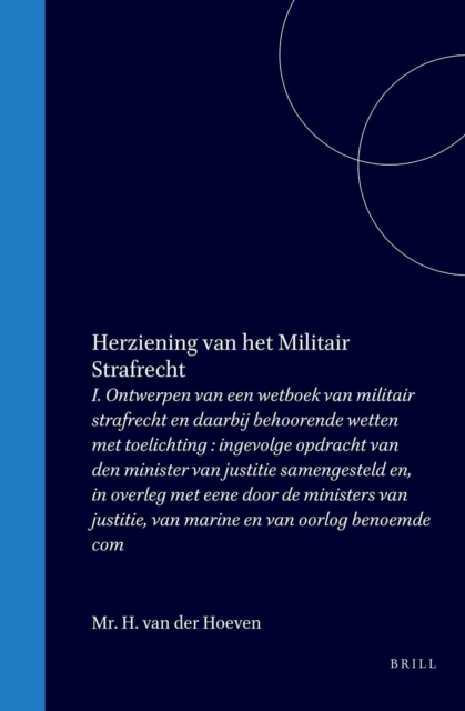 Herziening van het militair strafrecht