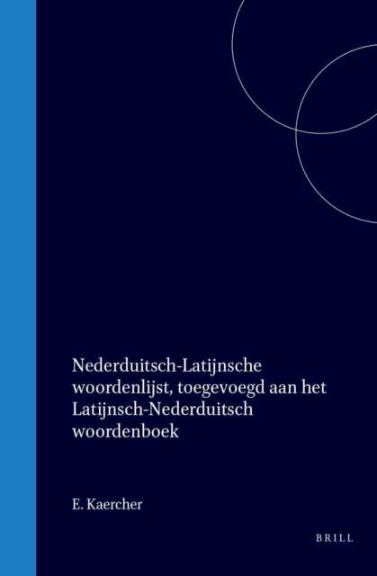 Nederduitsch-Latijnsche woordenlijst, toegevoegd aan het Latijnsch-Nederduitsch woordenboek