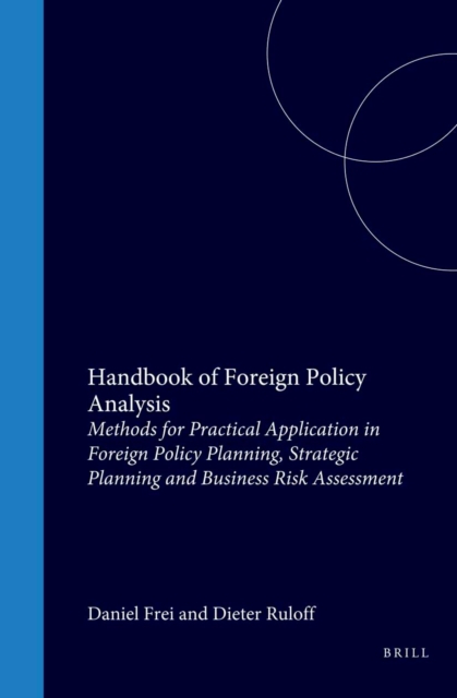 Handbook of Foreign Policy Analysis