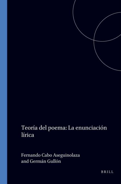 Teoria del poema: La enunciacion lirica