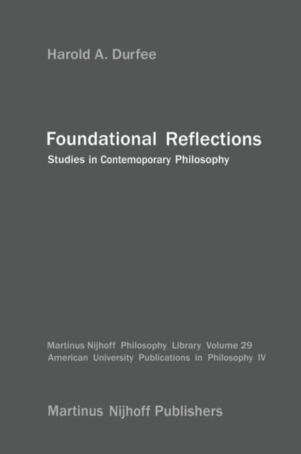 Foundational Reflections