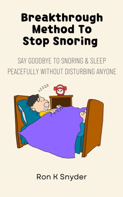 Breakthrough Method To Stop Snoring