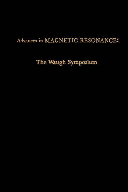 Advances in Magnetic Resonance