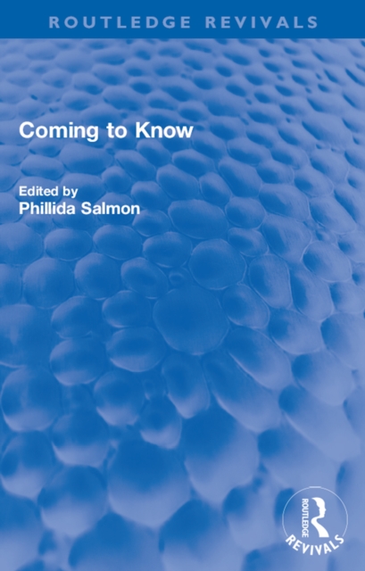 Coming to Know