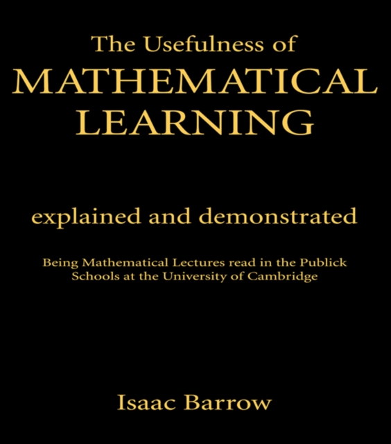 Usefullness of Mathematical Learning