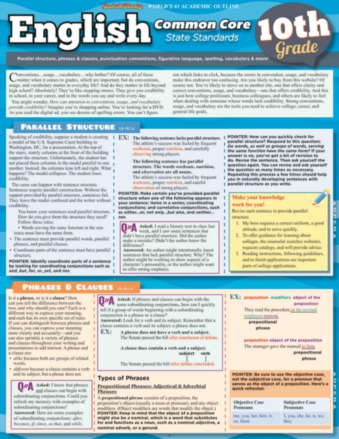 Ccss: Language Arts 8Th Grade
