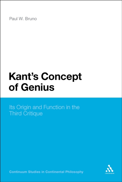 Kant's Concept of Genius