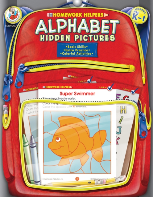 Alphabet Hidden Pictures, Grades PK - 1