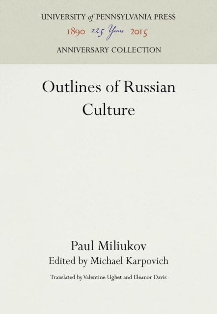 Outlines of Russian Culture
