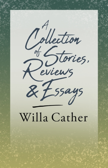 Collection of Stories, Reviews and Essays