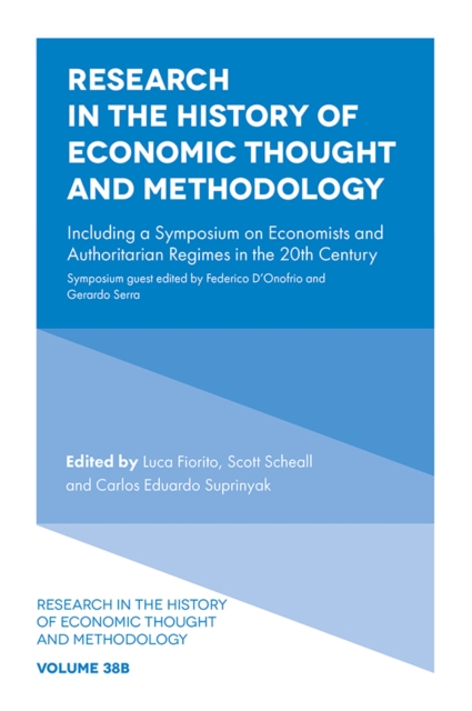 Research in the History of Economic Thought and Methodology