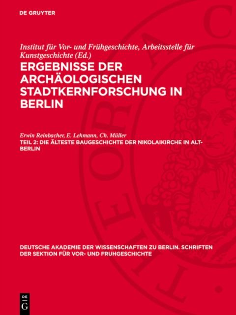 Die älteste Baugeschichte der Nikolaikirche in Alt-Berlin