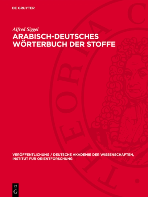 Arabisch-deutsches Wörterbuch der Stoffe