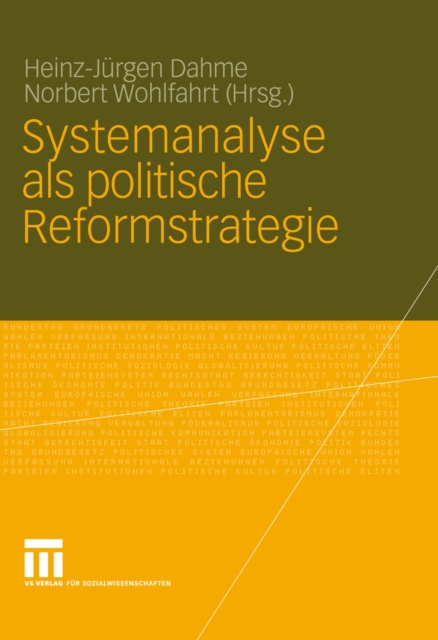 Systemanalyse als politische Reformstrategie