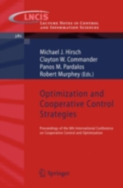 Optimization and Cooperative Control Strategies