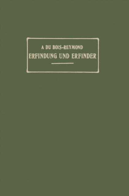 Erfindung und Erfinder
