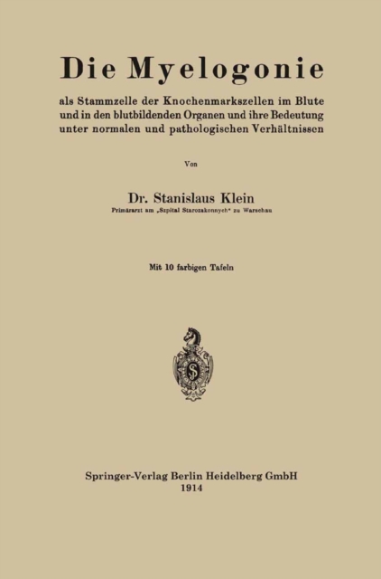 Die Myelogonie