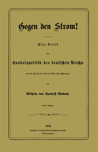 Gegen den Strom!