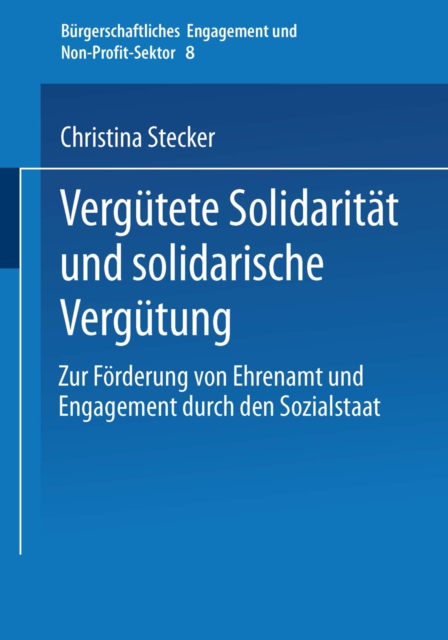 Vergütete Solidarität und solidarische Vergütung