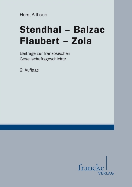 Stendhal-Balzac-Flaubert-Zola
