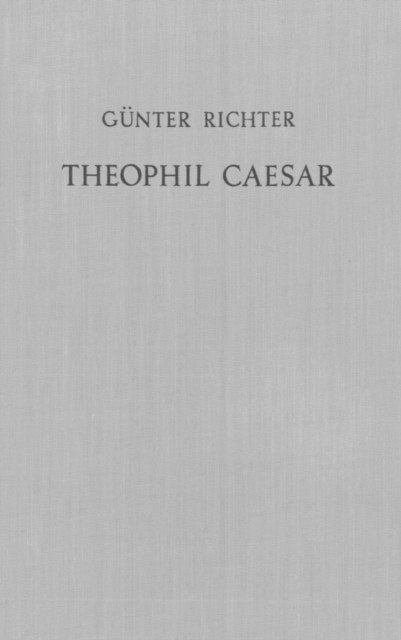 Theophil Caesar, Drucker am Gymnasium illustre Arnoldinum zu (Burg-)Steinfurt