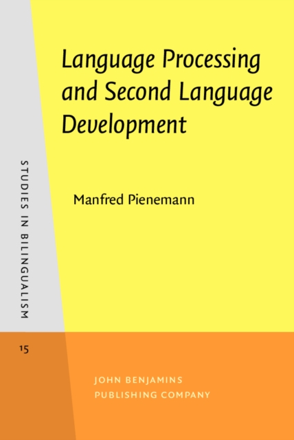 Language Processing and Second Language Development