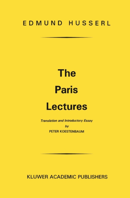 Paris Lectures