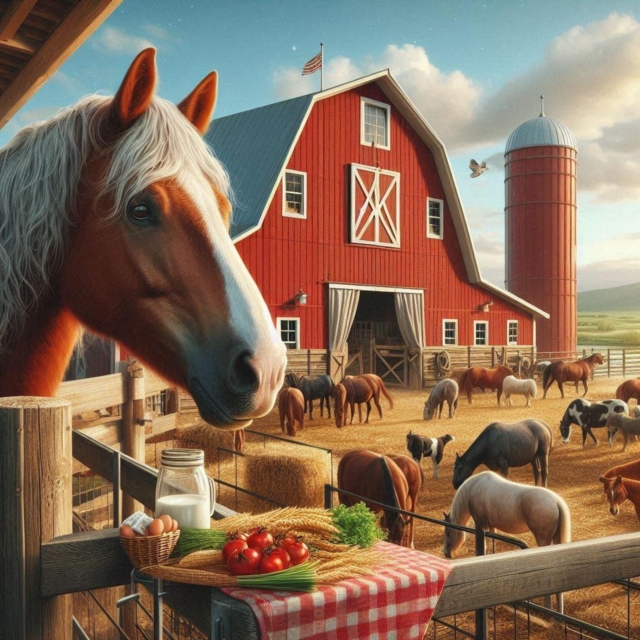 Harry the Horse, Farmer Fred, and Friends
