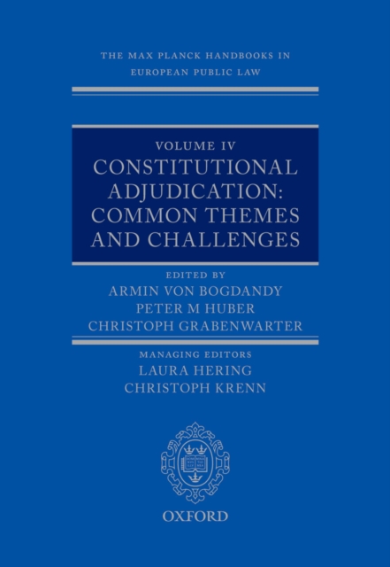Max Planck Handbooks in European Public Law