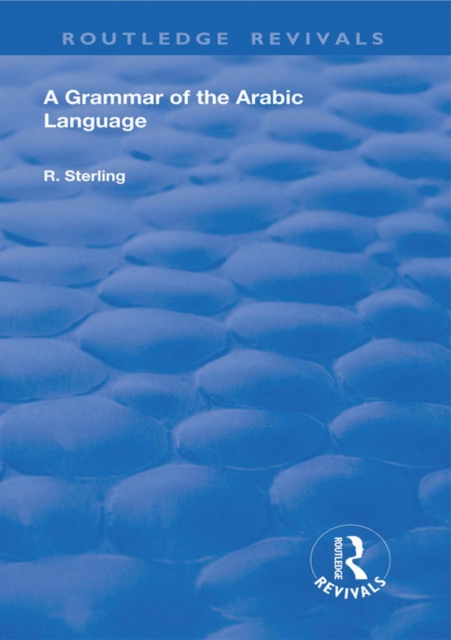 Grammar of the Arabic Language