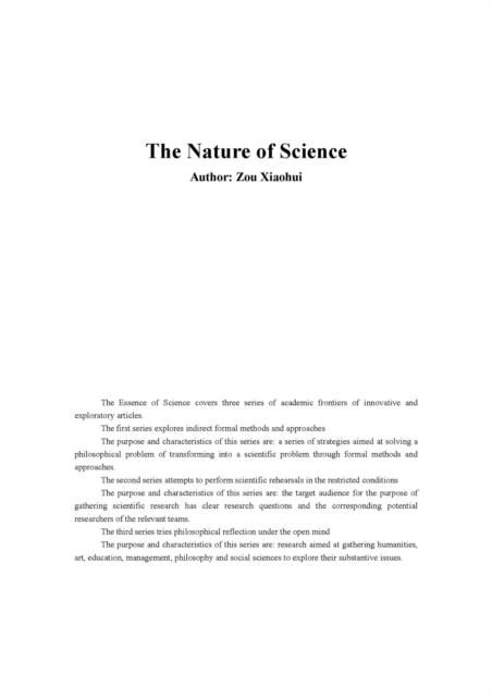 Nature of Science (?????)