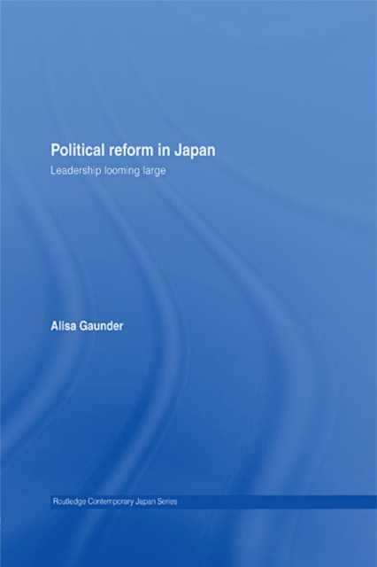 Political Reform in Japan