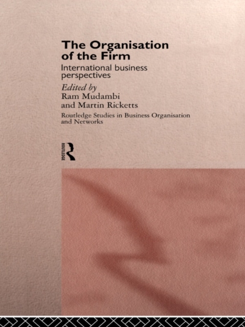 Organisation of the Firm