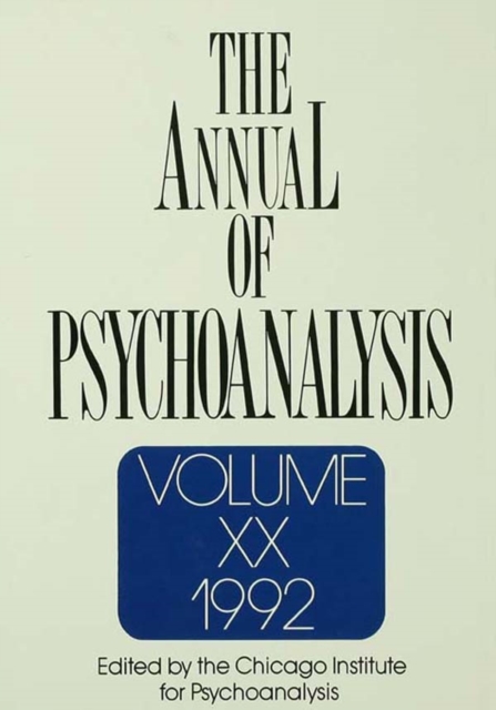 Annual of Psychoanalysis, V. 20