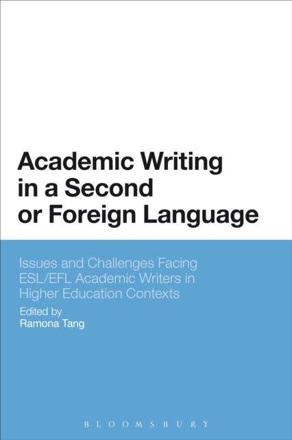 Academic Writing in a Second or Foreign Language