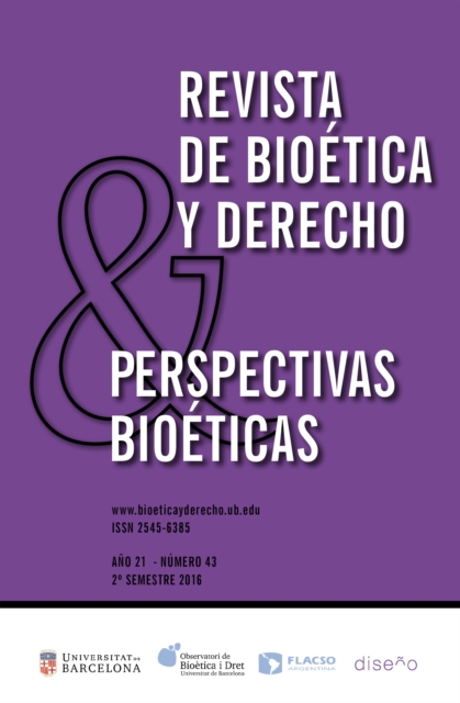 Perspectivas Bioéticas Nº 43